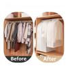 Thickened PEVA Translucent Clothes Dust Bag, Classification Storage Hanging Bag for Coat Suit Dress, Suitable for Wardrobe Clothes Rack Drying Rack (Translucent 50 * 60 * 110cm) view 4