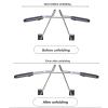 Car Seat Hanger, Compatible with Opel Zafira Merina Saifei, 2PCS Retractable Headrest Clothes Drying Rack Jacket Shirts Holder Car Accessories view 3
