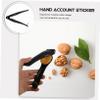 SHOWERORO Manual Chestnut Clip Walnut Opener Handheld Nutcracker Tool for Home Kitchen view 3
