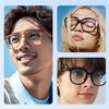 FOFALY Glasses Nose Pads, Anti Slip Eyeglass Nose Pad 3.2mm Heightened Airbag Cushions, Silicone Adhesive Glasses Nose Grips, Teardrop Replacement Nose Pads for Sunglasses (10 Black Pairs) view 4