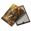 Lamb and Lion Christian Art, Lion of Judah Canvas Print, Picture of Christ, LDS Bible Art, Savior Wall Decor, Religious Painting-11x14Inch Ready to Hang(Framed) view 2