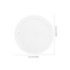 ARTIBETTER Stainless Steel Kitchen Flap Lid Recessed Trash Can Cover Countertop Garbage Lid for Bathroom Swing view 2