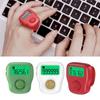MVUYO Finger Counter Digital Tally Clicker with LED for Prayer Knitting Sports Gift Rechargeable(E) view 4