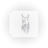 Llama Head 783-H588 Stencil (3 inch) view 1