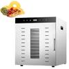 Lylunnamsp Commercial Food Dehydrator 12 Trays, 1000W Large Capacity Food Dryer Machine for Jerky, Meat, Fruit, Herbs, Full Stainless Steel Industrial Dehydrater Biltong Maker view 1