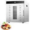 Lylunnamsp Commercial Dehydrator, 12-Layer Food Dehydrator, Dryer with LED Light, 24H Timer, 30-90 Temperature Control, Food Dryer Machine for Homemade Jerky, Fruits, Dog Treats, Vegetables view 1