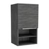 Oak Rectangle 2 Shelf Medicine Cabinet view 4