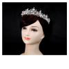Crystal Rhinestone Crown Bride Tiaras And Crowns Headdress Small Diadem Wedding Hair Fashion Nice Headwear view 2