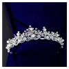 Crystal Rhinestone Crown Bride Tiaras And Crowns Headdress Small Diadem Wedding Hair Fashion Nice Headwear view 3