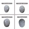 24 Fireplace Ceramic Pebbles, Round Fireplace Stone, Gas Fireplace Logs for Various Indoor Outdoor Fireplaces, Electric Fireplaces and Mantels (Gray) view 2