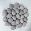 24 Fireplace Ceramic Pebbles, Round Fireplace Stone, Gas Fireplace Logs for Various Indoor Outdoor Fireplaces, Electric Fireplaces and Mantels (Gray) view 3