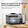 1.6 Quart Fully Automatic Ice Cream Maker view 2