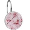 12 Pack Decorative Shower Curtain Hooks, Durable Stainless Steel Rings Hooks for Bathroom Shower Window Rods Curtains view 1