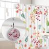 12 Pack Decorative Shower Curtain Hooks, Durable Stainless Steel Rings Hooks for Bathroom Shower Window Rods Curtains view 4