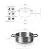 TEOYETTSF Steamer Electric Food Heater, Portable Lunch Box with Stainless Steel Bowl and Plate view 2