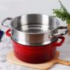 TEOYETTSF Steamer Electric Food Heater, Portable Lunch Box with Stainless Steel Bowl and Plate view 4
