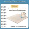 WJIANY 100% Natural Latex Mattress Topper 1/2/3/4 Inch Natural Latex Mattress Durable and Not Easy to Collapse with Cotton Cover Latex Mattress,7.5cm,100cm*190cm view 3