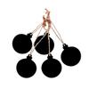 TEHAUX 10pcs Mini Double-Sided Chalkboard with Rope for Weddings Parties Home Decor Versatile Message Board for Labels and Memos view 1