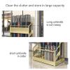 Large Capacity Commercial Metal Umbrella HolderSchool Office Hotel Corridor Entrance Umbrella OrganizerLarge-capacity Standing Umbrella Standumbrella Stand Indoor EntrywayMetal Umbrella Holder(Gold view 3