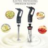 500W Powerful Hand Blender, Electric Stick Blender, Speed 4000RPM To 16000RPM Adjustable, 304 Food-grade Stainless Steel Material and Prevents Splashing Design, for Food, Vegetables, Soup view 2