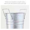 Indoor Commercial Umbrella BarrelLarge-capacity Entrance Umbrella Storage Rack For Hotel OfficesRound Metal Standing Umbrella HolderMetal Umbrella Holder For EntrywayUmbrella Storage Bucket At The view 3