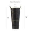 Indoor Commercial Umbrella BarrelLarge-capacity Entrance Umbrella Storage Rack For Hotel OfficesRound Metal Standing Umbrella HolderMetal Umbrella Holder For EntrywayUmbrella Storage Bucket At The view 4