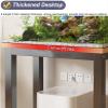 Dailify Bedside End Side Table Stand for Storage Vacuum Sweeping Robot, Home Coffee/Snack Rack Save Space, Sturdy Floor Sofa Side Storage Shelf(80x40cm (31 1/2 x 15 3/4")) view 2