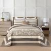 FineStichery Lightweight King Bedspreads 120x120, Cotton Oversized Quilt view 2