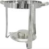 Stainless Steel Soup Pot Food Warmer, 11L Chafing Dish Buffet Set with Lid, Water Pan & Fuel Holder for Catering, Events, Parties(11L) view 3