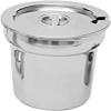 Stainless Steel Soup Pot Food Warmer, 11L Chafing Dish Buffet Set with Lid, Water Pan & Fuel Holder for Catering, Events, Parties(11L) view 4