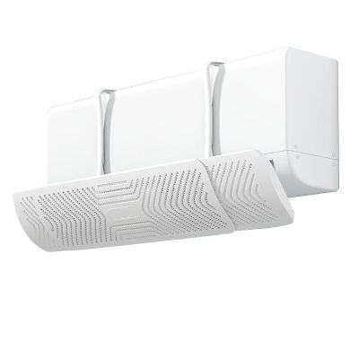 ZPRYZHD Retractable Air Conditioner Vent Deflector, Adjustable Wind Shield Cover, Air Conditioner Vent Deflector, no Drilling Required
