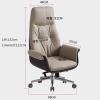 ZOCWJK Rotating and Lifting Office Chair, Double-Layer Thickened Backrest Design Desk Chair, High Back Computer Chair for Home Office( view 2