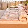 Foldable Queen/Full/Double Mattress Pad Dorm-Camping-Guest Room Portable Floor Bed, Non-Slip All-Season Compact Sleeping Mat view 1