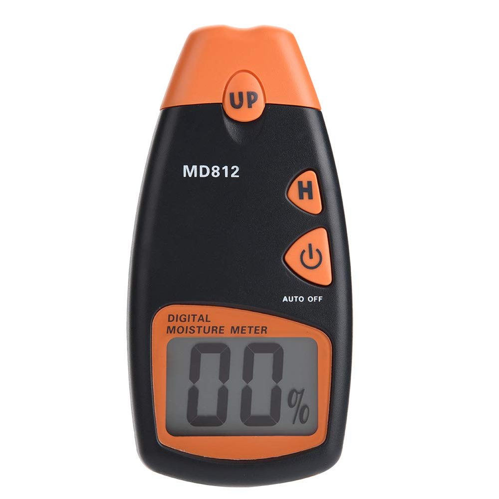 Detector, Wood Meter Tester LCD Digital 2/4 Pin Timber Hygrometer Humidity Detector Applicable for, Humidity & Meters