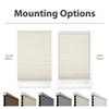 DEZ FURNISHINGS Cordless 1.5" Signature Blackout Cellular Shade, Energy Saver, 18" W x 36" H, Ivory view 3
