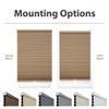 DEZ FURNISHINGS Cordless 1.5" Signature Blackout Cellular Shade, Energy Saver, 22.5" W x 60" H, Latte view 3