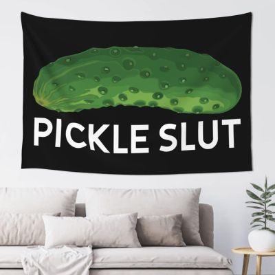 Haebfsl Tapestry For Bedroom,Pickle Slut Wall Hanging Decor For Home College Dorm Living Room, Woman Teen Girls Room Art Tapestries 60x40 Inch