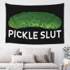 Haebfsl Tapestry For Bedroom,Pickle Slut Wall Hanging Decor For Home College Dorm Living Room, Woman Teen Girls Room Art Tapestries 60x40 Inch view 1