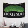 Haebfsl Tapestry For Bedroom,Pickle Slut Wall Hanging Decor For Home College Dorm Living Room, Woman Teen Girls Room Art Tapestries 60x40 Inch view 2
