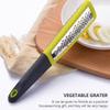 VERDANVERSE Stainless Steel Kitchen Grater Dual-sided Food Grating Tool for Cheese Vegetables and Fruits Compact and Easy to Use for Home and Restaurant Cooking view 3