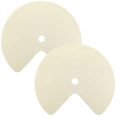2 Pcs Lazy Susan Shelf Liners, Non-Slip PVC 26 in Kitchen Liner for Cabinets, Drawers, Sink, and Refrigerator Storage