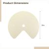 2 Pcs Lazy Susan Shelf Liners, Non-Slip PVC 26 in Kitchen Liner for Cabinets, Drawers, Sink, and Refrigerator Storage view 4