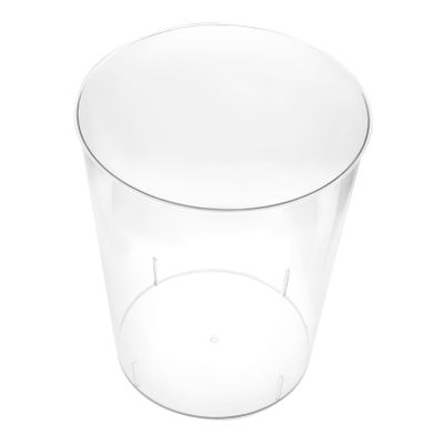 Alipis Lidless Trash Can Concise Pet Wastebasket for Home Office Bedroom Bathroom and Kitchen Stylish Garbage Recycling Container for Easy Use and Organization