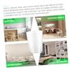 Alipis Lidless Trash Can Concise Pet Wastebasket for Home Office Bedroom Bathroom and Kitchen Stylish Garbage Recycling Container for Easy Use and Organization view 3