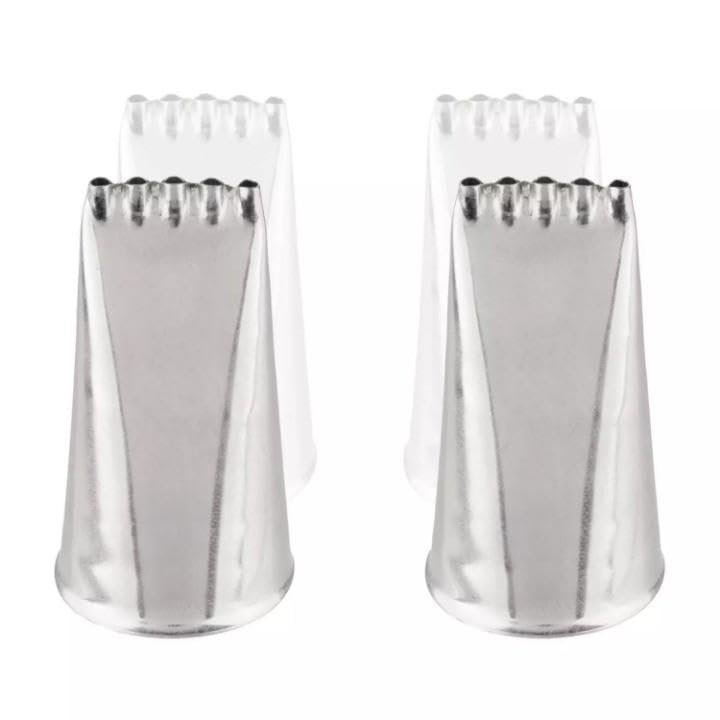 For 134 5Hole Piping Tip Cake Deco Tubes for Bakeware (12 PC)