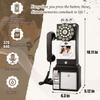 ZIXIAOS Video Audio Guest Book Wedding Phone with 32/64gb Storage, Record Customized Video Audio Messages, Video Audio Phone Guest Book, for a Variety of Memorable Party,64GB-Black view 4