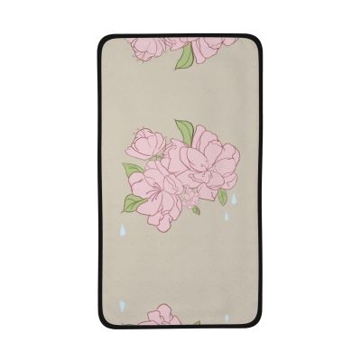 WZYCWB Divided Peach Blossoms Printed Quick-Drying Towel - 16x28 inch Absorbent Sports Towel, Suitable for Travel, Gym, Outdoor Camping, etc.