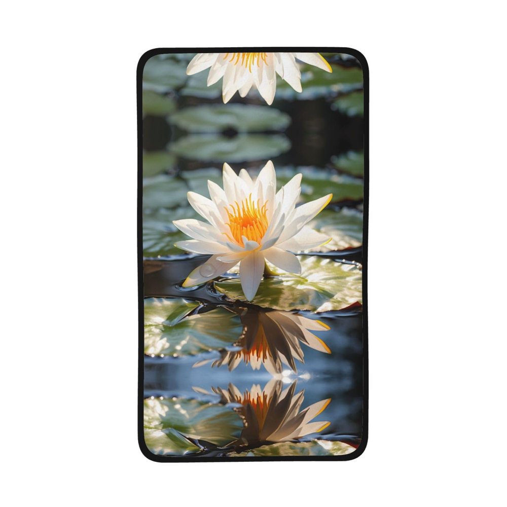 WZYCWB Thailand's National Flower Printed Quick-Drying Towel - 16x28 inch Absorbent Sports Towel, Suitable for Travel, Gym, Outdoor Camping, etc.