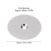 Puck Screen Stainless Steel Reusable Coffee Filter Mesh Plate 52mm, Proof, Great Versatility, Odorless, Environmentally Friendly, Suitable for Most Home Coffee Makers view 2
