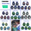Stoneage Arts Decorative Natural Stone Eggs Multipack for Home Decor, Handcarved and Designed in Kenya. (Oceanic Bliss, Penguin Ice) view 4